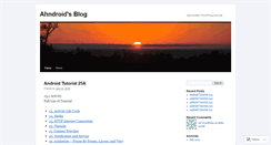 Desktop Screenshot of android4android.wordpress.com
