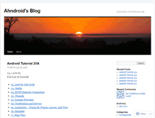 Tablet Screenshot of android4android.wordpress.com