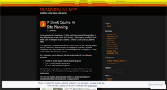 Desktop Screenshot of planningatuva.wordpress.com