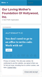 Mobile Screenshot of ourlovingmother.wordpress.com