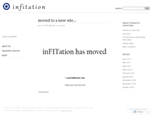 Tablet Screenshot of infitation.wordpress.com