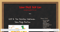 Desktop Screenshot of jpburtongroup.wordpress.com