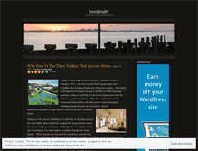 Tablet Screenshot of brockrealty.wordpress.com