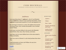 Tablet Screenshot of canebrakeghs.wordpress.com