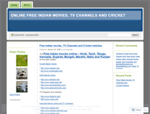 Tablet Screenshot of freeindianmovies.wordpress.com