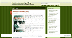 Desktop Screenshot of nostradameus73.wordpress.com