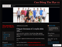 Tablet Screenshot of caodangtinhoc11.wordpress.com