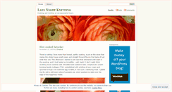 Desktop Screenshot of latenightknitting.wordpress.com