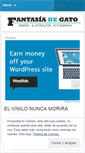 Mobile Screenshot of fantasiadegato.wordpress.com