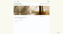 Desktop Screenshot of casualcode.wordpress.com