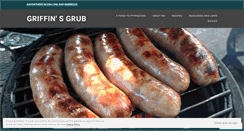 Desktop Screenshot of griffinsgrub.wordpress.com