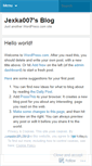 Mobile Screenshot of jexka007.wordpress.com