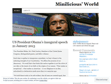 Tablet Screenshot of minilicious.wordpress.com