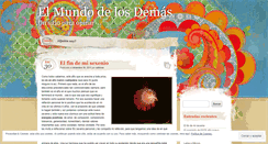 Desktop Screenshot of elmundodelosdemas.wordpress.com