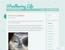 Tablet Screenshot of goodwithweather.wordpress.com