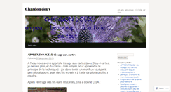 Desktop Screenshot of chardondoux.wordpress.com