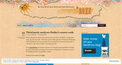 Desktop Screenshot of lebuzzin.wordpress.com