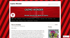 Desktop Screenshot of cazmowonder.wordpress.com