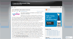 Desktop Screenshot of corporatewellnesscoach.wordpress.com