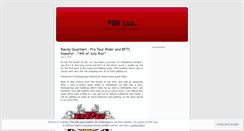 Desktop Screenshot of pbrltd.wordpress.com
