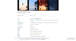 Desktop Screenshot of normalien.wordpress.com