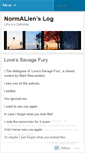 Mobile Screenshot of normalien.wordpress.com