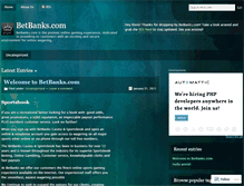 Tablet Screenshot of betbanks.wordpress.com