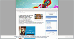 Desktop Screenshot of petrosky.wordpress.com