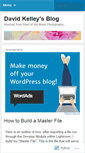 Mobile Screenshot of davidkelley.wordpress.com