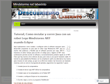 Tablet Screenshot of laberintonxt.wordpress.com