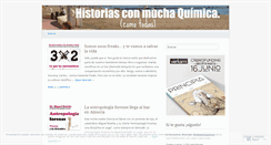 Desktop Screenshot of historiasconquimica.wordpress.com