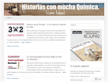 Tablet Screenshot of historiasconquimica.wordpress.com