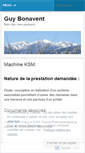 Mobile Screenshot of guybonavent.wordpress.com