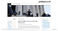 Desktop Screenshot of philliphowell.wordpress.com