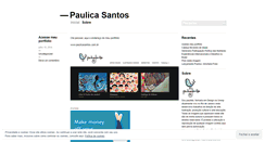 Desktop Screenshot of paulicasantos.wordpress.com