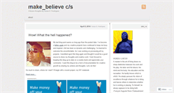 Desktop Screenshot of chicanothoughts.wordpress.com