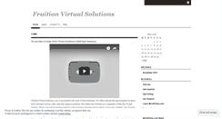 Desktop Screenshot of fruitionvirtualsolutions.wordpress.com
