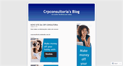 Desktop Screenshot of crpconsultoria.wordpress.com