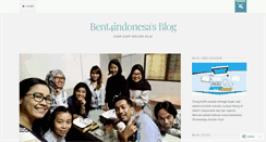 Desktop Screenshot of bent4indonesa.wordpress.com