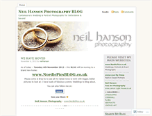 Tablet Screenshot of neilhanson.wordpress.com