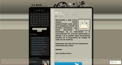Desktop Screenshot of carolinaizarra.wordpress.com
