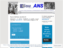 Tablet Screenshot of kionans.wordpress.com