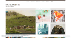 Desktop Screenshot of exploreartwithme.wordpress.com