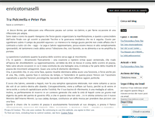 Tablet Screenshot of enricotomaselli.wordpress.com