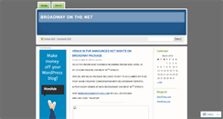 Desktop Screenshot of broadwaynetwork.wordpress.com