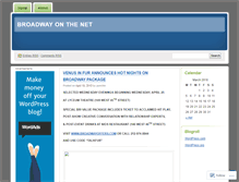 Tablet Screenshot of broadwaynetwork.wordpress.com