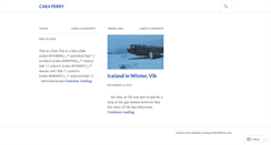 Desktop Screenshot of caraperry.wordpress.com
