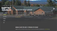 Desktop Screenshot of lakeplacidchurch.wordpress.com