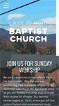 Mobile Screenshot of lakeplacidchurch.wordpress.com