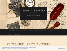 Tablet Screenshot of jennymherrera.wordpress.com